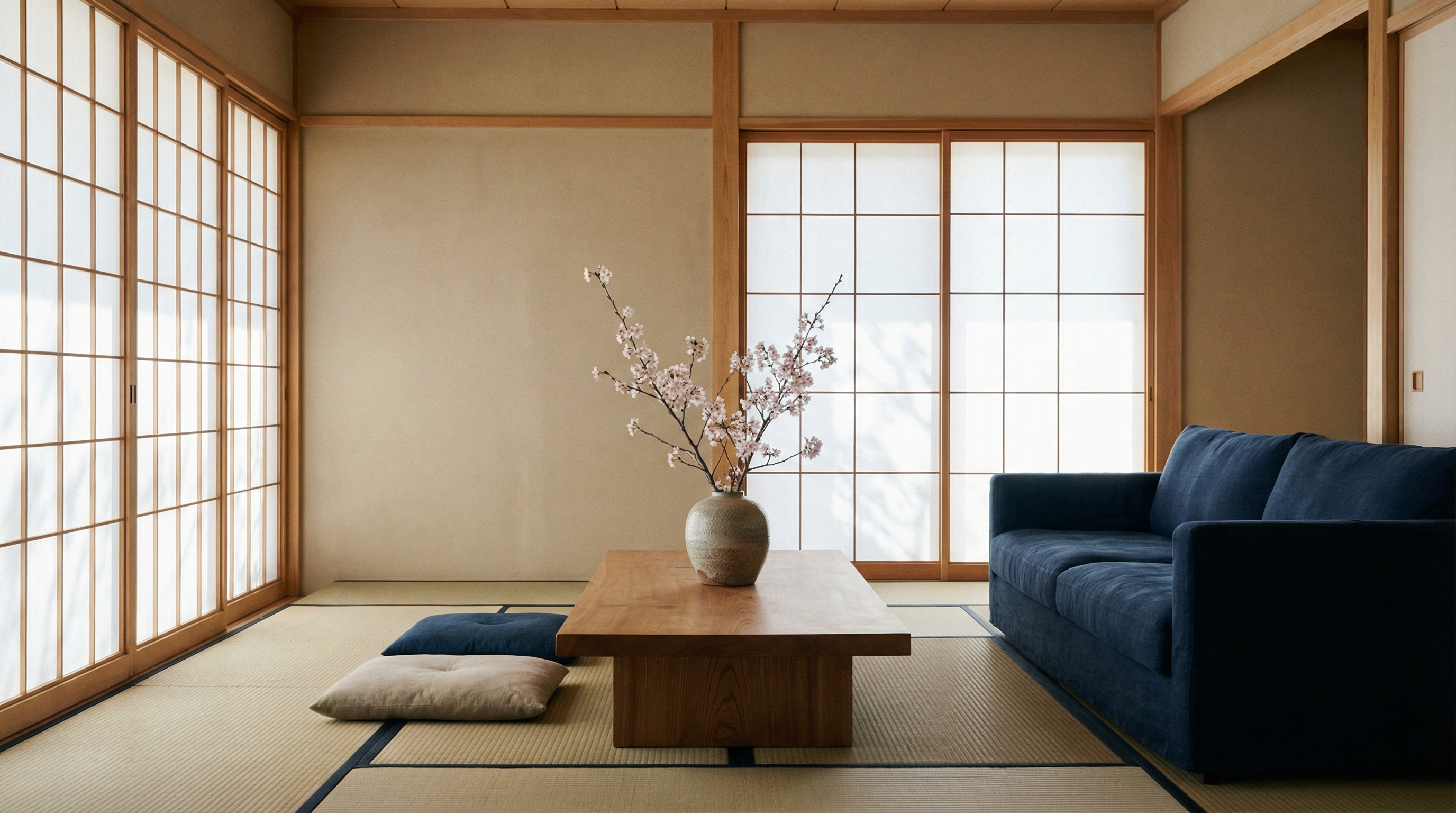 静寂な和モダンな空間